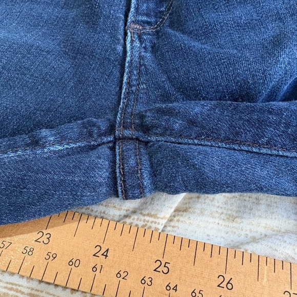 Adriano Goldschmied the prima cigarette jeans size 29/29 dark denim stretch - Picture 15 of 15